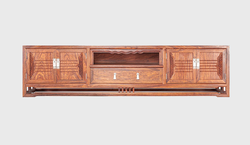 铜陵刺猬紫檀电视柜低柜现代中式全实木电视柜客厅高低柜