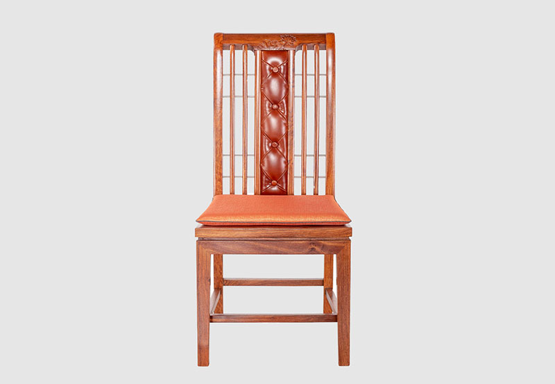 铜陵芙蓉榭中式实木餐椅效果图